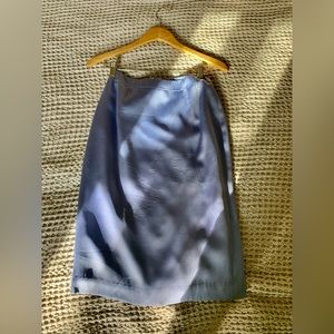 Talbots Silk Charmuse Pencil Skirt